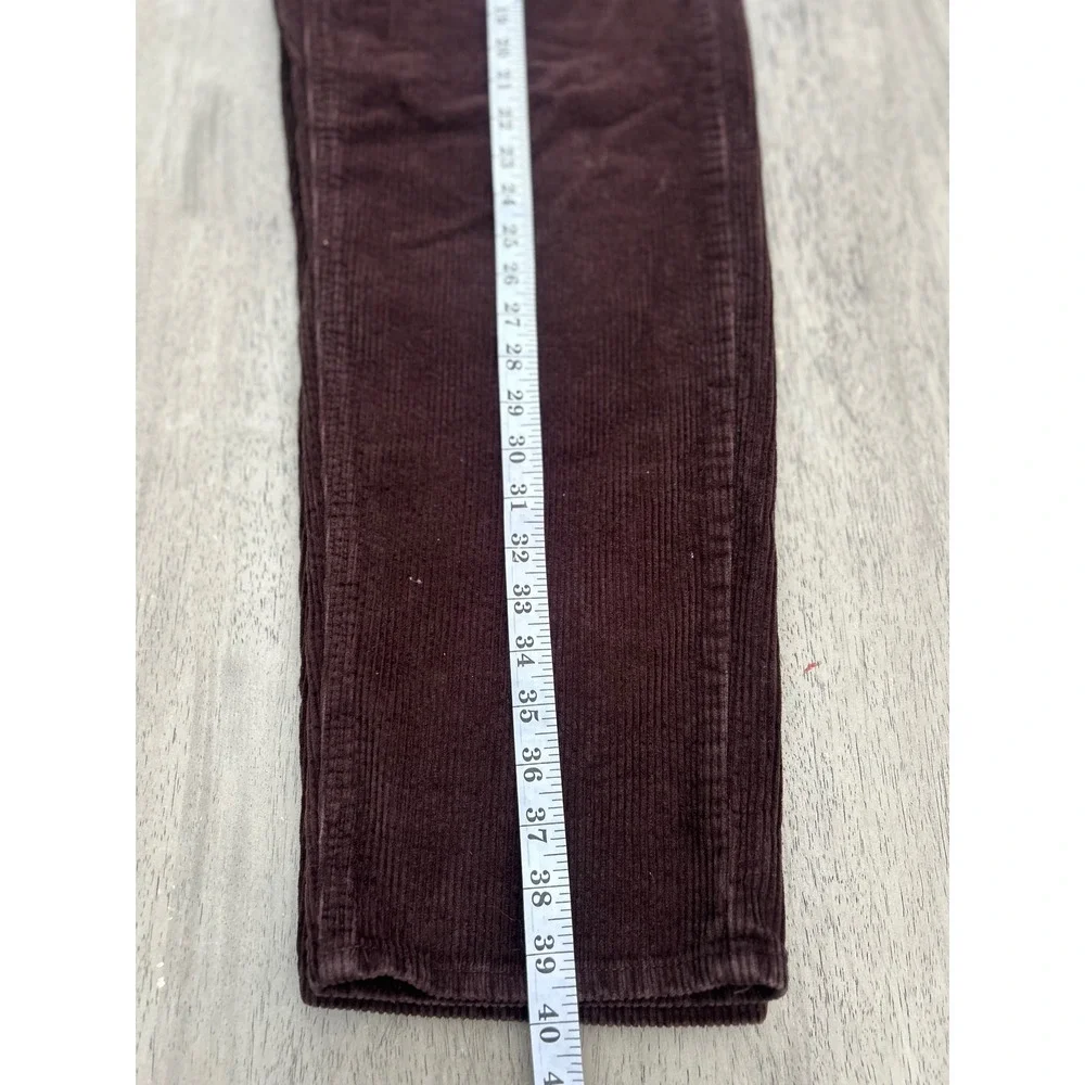 Empyre Relaxed Fit Corduroy Pants Mens 28 Brown Wide Wale Skate Trousers
